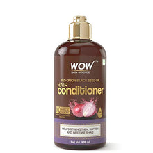 Load image into Gallery viewer, WOW Red Onion Black Seed Oil Shampoo & Conditioner Kit Increase Gloss, Hydration, Shine - Reduce Itchy Scalp, Dandruff & Frizz - No Parabens or Sulfates - All Hair Types (2 x 16.9 Fl Oz / 500mL)