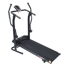 Load image into Gallery viewer, EFITMENT Adjustable Incline Magnetic Manual Treadmill w/Pulse Monitor (Upgraded-Arm Exercisers)