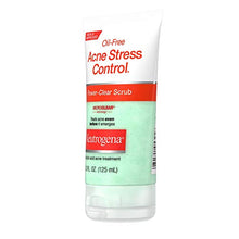 Load image into Gallery viewer, Neutrogena Oil-Free Acne Stress Control Power-Clear Face Scrub, Salicylic Acid Acne Treatment for Acne-Prone Skin, 4.2 fl. oz