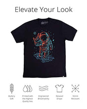 Load image into Gallery viewer, INTO THE AM Reflections Graphic Men's Graphic T-Shirt (Navy, Small)