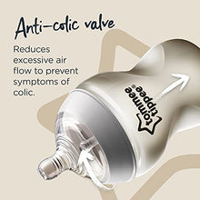 Load image into Gallery viewer, Tommee Tippee Closer to Nature Baby Bottle, Anti-Colic, Breast-like Nipple, BPA-Free - Extra Slow Flow, 5 Ounce (4 Count), Translucent (522568)