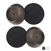 Load image into Gallery viewer, Baby Gate Guru Small Wall Protector 4 Pack - Bronze - Cup Pads to Guard Your Walls from Pressure Mounted Baby Gates, Pet Gates, Safety Gates, Shower Curtain Rods, and More (4 Pack, Bronze)
