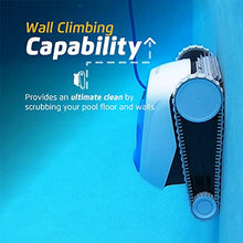 Load image into Gallery viewer, Dolphin Proteus DX3 Robotic Pool Vacuum Cleaner — Wall Climbing Capability — Powerful Active Scrubbing Brush — Ideal for All Pool Types up to 33 FT in Length