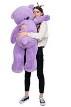 Load image into Gallery viewer, Toys Studio Giant Teddy Bear Plush Stuffed Animals for Girlfriend or Kids 47 Inch, (Purple)