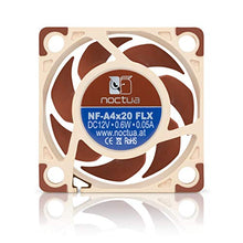 Load image into Gallery viewer, Noctua NF-A4x20 FLX, Premium Quiet Fan, 3-Pin (40x20mm, Brown)