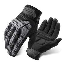 Load image into Gallery viewer, ROCKBROS Mountain Bike Gloves Dirt Bike Gloves Motorcycle Cycling Gloves with 6MM Gel Pad Touch Screen Knuckle Protection Gloves for BMX MX ATV MTB Racing Black-XL
