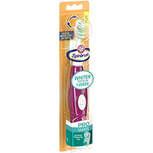 Load image into Gallery viewer, Arm & Hammer Spinbrush Pro White Battery Toothbrush, Soft, 1 Count