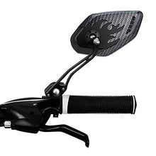 Load image into Gallery viewer, LX LERMX Bike Mirrors ( Two PCS ), Bar End Mountain Bicycle Mirrors Adjustable Bike Glass Mirror Rotatable Safe Rearview for Bicycle Electric Bike Cycling