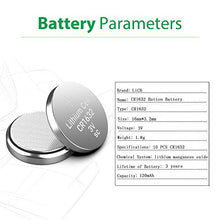 Load image into Gallery viewer, LiCB 10 Pack CR1632 3V Lithium Battery CR 1632