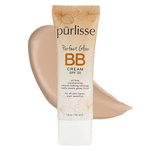 Load image into Gallery viewer, purlisse Perfect Glow BB Cream SPF 30: Clean & Cruelty-Free, Medium Flawless Coverage, Hydrates with Jasmine | Light 1.4oz