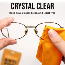Load image into Gallery viewer, Care Touch Anti-Fog Dry Cloth - Individually Wrapped Suede Microfiber Cloth - Safe for All Lenses - Up to 700 Uses - Eyeglass Cloth for Cleaning