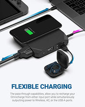 Load image into Gallery viewer, Omni 20+ 20000mah Laptop Power Bank | AC/DC/USB-C/Wireless Battery Backup for Laptops:MacBook Pro/iPad Pro/Dell/Surface | Cameras:Canon/Nikon/DSLR/DJI Drones | Smart Devices:iPhone/Samsung