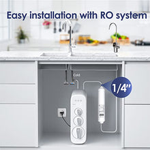 Load image into Gallery viewer, Waterdrop Remineralization Inline Water Filter, 1/4โ Quick Connect Post Filter for RO Reverse Osmosis Filter System, Restore Essential Minerals