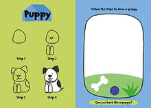 Load image into Gallery viewer, My First Learn-To-Draw: Baby Animals: (25 Wipe Clean Activities + Dry Erase Marker, Perfect Easter Gift or Basket Stuffer) (My First Wipe Clean How-To-Draw)