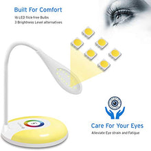 Load image into Gallery viewer, Etekcity LED Desk Lamp with USB Charging Port, Eye-caring Table Lamp with 3 Brightness Levels, Touch Control, Adjustable Gooseneck, Color Night Light for Office and Bedroom, Gift for Kids and Families