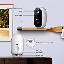 Load image into Gallery viewer, 【32GB Include】 Wireless Outdoor Security Camera, MECO 1080P Rechargeable Battery WiFi Camera, Indoor/Outdoor Surveillance Home Camera with Motion Detection, Night Vision, 2-Way Audio, Waterproof