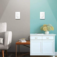 Load image into Gallery viewer, Kasa Smart Light Switch by TP-Link, Single Pole, Needs Neutral Wire, 2.4Ghz WiFi Light Switch Works with Alexa and Google Assistant, UL Certified, 1-Pack (HS200), White