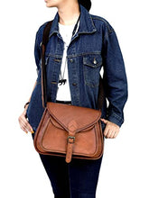 Load image into Gallery viewer, Ruzioon Leather Crossbody Purse Women Shoulder Bag Satchel Ladies Travel Purse Genuine Leather