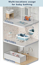 Load image into Gallery viewer, Baby Bath Seat for Sit up Bathing, Bath Seat for Baby Boy Girl, Infant Portable Baby Bathtub Seat, Baby Bath Chair with Secure Suction Cups for 6-18 Months TOPMINO Dark Blue