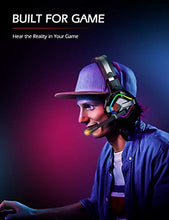 Load image into Gallery viewer, ZIUMIER Z66 Gaming Headset for PS4, Xbox One, PC, Wired Over Ear Headphone with Noise Isolation Microphone, LED RGB Light,Surround Sound for Laptop Computer Nintendo Switch, Red
