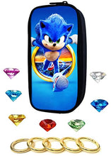 Load image into Gallery viewer, More Toys Sonic - Seven Chaos Emeralds Gems and Five Power Rings in a Sonic Bag - by Ace Trendz (Bag Design 2)