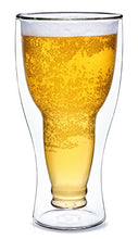 Load image into Gallery viewer, Dragon Glassware Beer Glass, Insulating Double Walled Glass, 13.5-Ounce
