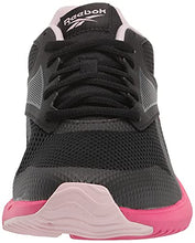 Load image into Gallery viewer, Reebok Women's ZTAUR Running Shoe, Black/Pure Grey/Frost Berry, 8