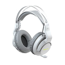 Load image into Gallery viewer, ROCCAT Elo 7.1 Air PC Wireless Gaming Headset, Surround Sound Headphones with Detachable Noise Cancelling Microphone, 50mm Drivers, 24 Hr Battery Life, RGB Lighting, White