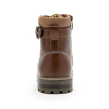 Load image into Gallery viewer, Bruno Marc Men's Engle-05 Brown Motorcycle Combat Oxford Boots Size 11 M US