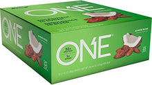 Load image into Gallery viewer, ONE Protein Bars, Almond Bliss, Gluten Free Protein Bars with 20g Protein and only 1g Sugar, Guilt-Free Snacking for High Protein Diets, 2.12 oz (12 Pack)