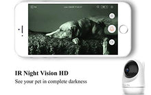 Load image into Gallery viewer, GevTa Pet Camera,FHD Dog Camera WiFi Pet Monitor Indoor Cat Camera Night Vision 2 Way Audio and Motion Detection
