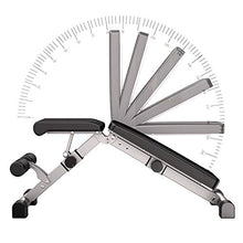 Load image into Gallery viewer, KFK Weight Bench Adjustable Full Body Workout Foldable Incline Decline Exercise Workout Bench for Home Gym