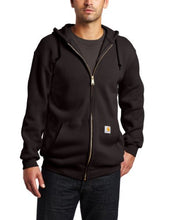 Load image into Gallery viewer, Carhartt Men's Rain Defender Paxton Heavy Weight Hooded Zip Mock Sweatshirt, Jasper, 2X-Large