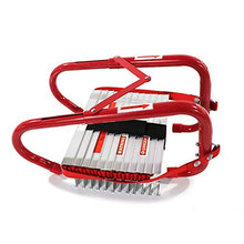Load image into Gallery viewer, PetGirl Retractable 5 or 6 Story Fire Escape Ladder Portable Emergency Escape Ladder 50 Feet with Anti-Slip Rungs