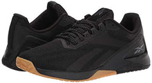 Load image into Gallery viewer, Reebok Mens Nano X1 Cross Trainer, Black/Night Black/Rubber Gum, 14