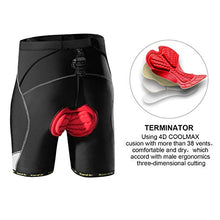 Load image into Gallery viewer, Santic Cycling Men's Shorts Biking Bicycle Bike Pants Half Pants 4D Coolmax Padded Yellow XXL