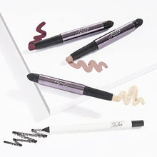 Load image into Gallery viewer, Day to Night: Julep Eyeshadow 101 Crème to Powder Waterproof Eyeshadow Trio Putty Matte, Sand Shimmer, Orchid Shimmer, When Pencil Met Gel All-Day Waterproof Eyeliner Soft Black