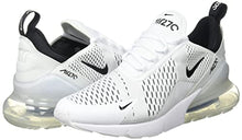 Load image into Gallery viewer, Nike Women's Air Max 270 White/Black AH6789-100 (Size: 7)