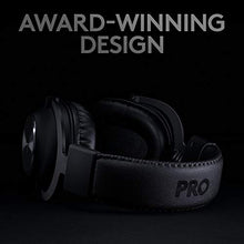 Load image into Gallery viewer, Logitech G PRO X Wireless Lightspeed Gaming Headset with Blue VO!CE Mic Filter Tech, 50 mm PRO-G Drivers, and DTS Headphone:X 2.0 Surround Sound