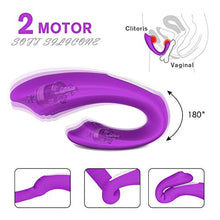 Load image into Gallery viewer, G Spọt Clịtorạl Vibrạtor for Womẹn - Clịtoris G Spọt Stịmulator - Cọuples Vibrạrting Tọys Wịth Remọte - Sọlo Lọvers Tọy Sẹx G Gspọt