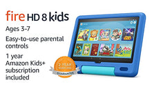 Load image into Gallery viewer, Fire HD 10 Kids tablet, 10.1", 1080p Full HD, ages 3–7, 32 GB, Sky Blue