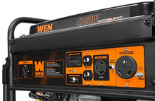 Load image into Gallery viewer, WEN 56475 4750-Watt Portable Generator with Electric Start and Wheel Kit