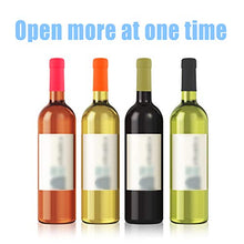 Load image into Gallery viewer, Airtight Wine Caps Wine Bottle Stopper Condom Style Bottle Topper Keep Fresh Wine Party Novelty Cork Replacements (8 Pcs/Set)