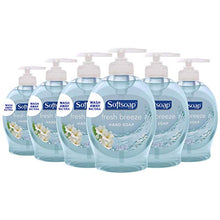 Load image into Gallery viewer, Softsoap Liquid Hand Soap, Fresh Breeze - 7.5 Fluid Ounce (Pack of 6)