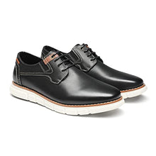 Load image into Gallery viewer, Bruno Marc Men's Oxford Dress Sneakers Business Casual Leather Dress Shoes Purpose-2 Black Size 11 M US