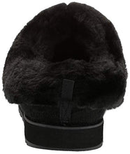 Load image into Gallery viewer, Skechers BOBS Women's Keepsakes Ice Angel Slipper, Black/Black, 6.5 M US