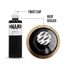 Load image into Gallery viewer, Dynamic Black Tattoo Ink Bottle 8oz