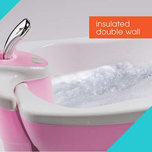 Load image into Gallery viewer, Summer Lil Luxuries Whirlpool Bubbling Spa & Shower (Pink) – Luxurious Baby Bathtub with Circulating Water Jets – Includes Deluxe Newborn Sling and Clean Rinse Spa/Shower Unit