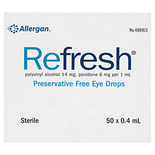 Load image into Gallery viewer, Refresh Eye Drops 0.4ml x50