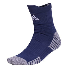 Load image into Gallery viewer, adidas unisex-adult 5-Star Team Cushioned High Quarter Socks (1-Pair), Team Navy Blue/White , X-Large